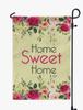 Tan Home Sweet Home Garden Summer 12.5""x18"" Double Sided Flags Campsite Flag