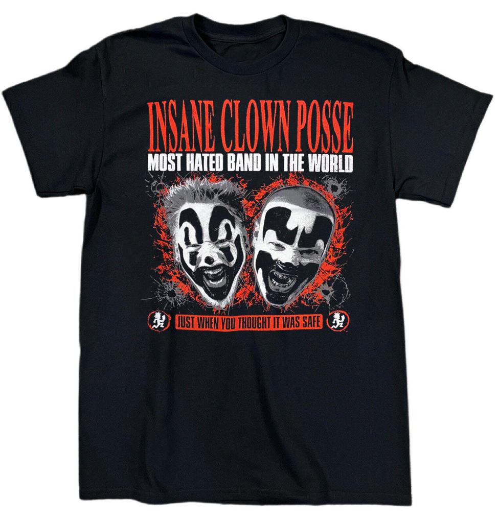Retro Insane Clown Posse Band Heavy Cotton Black S-5XL Shirt CM371