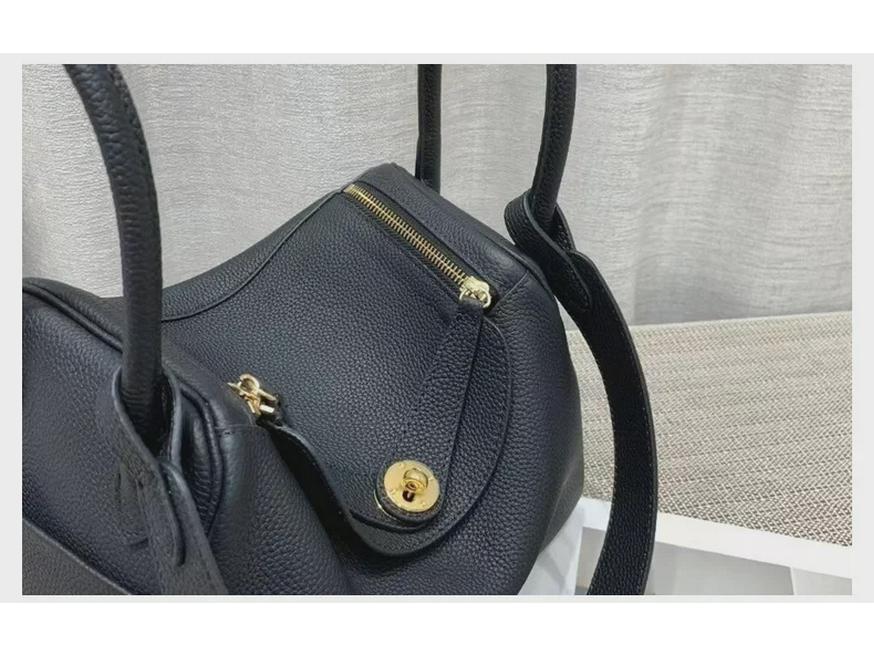 Сумка через плечо из коровьей кожи Togo - большая вместимость, сумка-подушка, ручная, докторская сумка