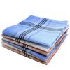 Vintage Old Soft Chinese Ancient Style Men Middle-Aged and Elderly Thin Handkerchief Cotton Sweat-Absorbing Towel Cotton Retro Handkerchief