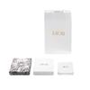 DIOR Metal, White Faux Crystal Necklaces Unisex Silver N0717CDLCY-D102