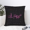 Подушка с принтом Lil Peep 'Home Sick' Мягкая полиэстеровая наволочка Декорации Наволочка для подушки Домашняя На молнии 18"