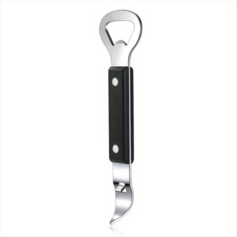 1PCS Can Punch Bottle Opener Manual Stainless Steel Can Opener Practical Kitchen Tool Portable Outdoor Opener