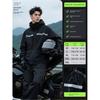 Zhengyu's New Motorcycle Raincoat Set for Men, Full-Body Waterproof, Split-Type Rain Poncho for Outdoor Riding