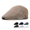 Men's Summer Mesh Breathable Cap Sunscreen Shade Forward Cap Beret British Newsboy Cap
