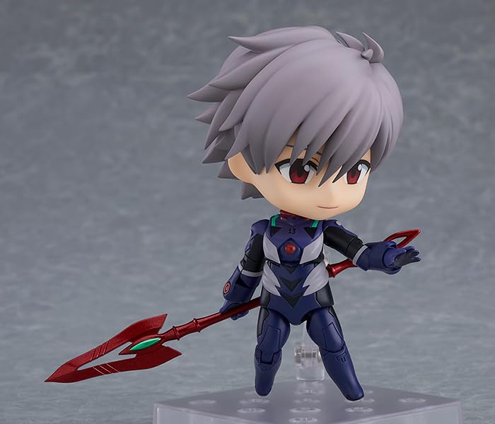 Nendoroid Новый Театральный Выпуск Каору Нагиса Плагсьют пластиковая фигурка Evangelion Версия. Немасштабированный предварительно окрашенный (переиздание)