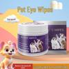 Pet Tear Stain Cleaning Wipes for Cats & Dogs - Disposable and Easy To Use