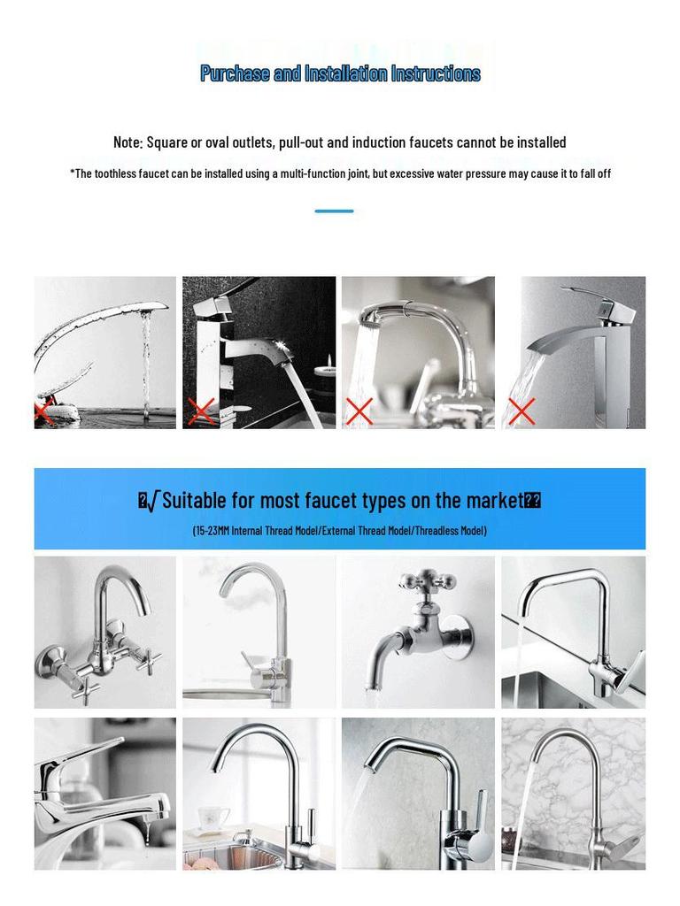 Instant Hot Electric Water Faucet: Kitchen Dual-Use, Cold & Hot, Installation-Free