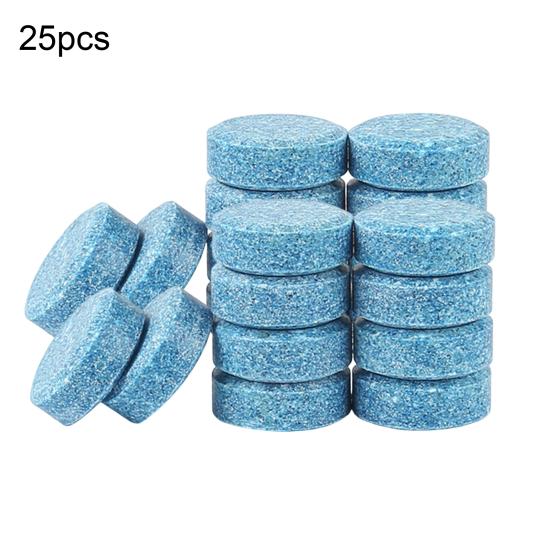Solid Windshield Washer Tablets Professional Grade Windshield Cleaner Concentrated Cleaning