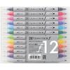 Kuretake Pen ZIG Clean Color F 12 Colors Water-Based TCS-6000T/12V
