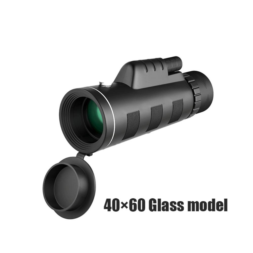 40X60 Monocular Telescope BAK4 Portable Monocular Telescope HD Zoom Telescope Outdoor