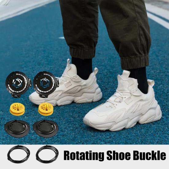 Automatic Buckle Rope Shoe Metal Wire Swivel Shoelaces Mini Size Lightweight Easy To Install Quick Lock Shoestrings Accessories