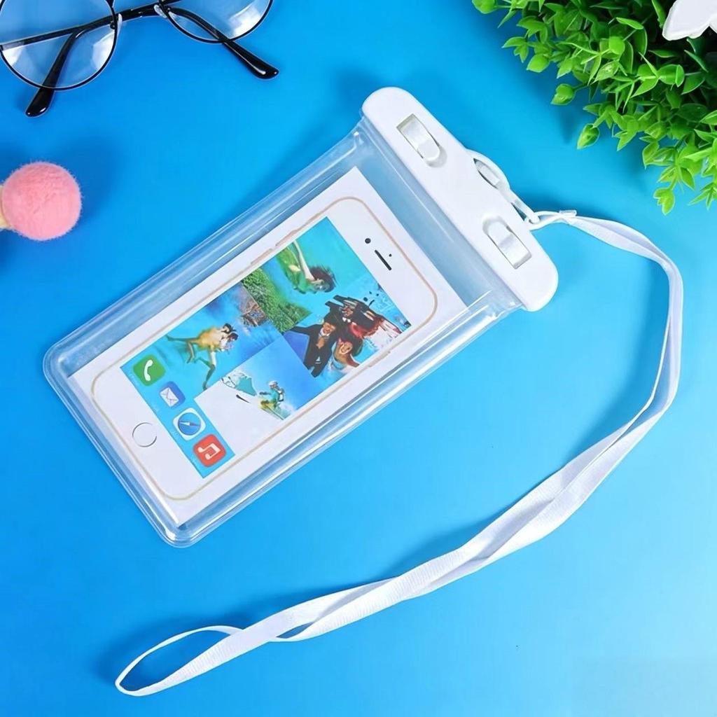 Высококачественный водонепроницаемый чехол-pouch из ТПУ для телефона для плавания, рафтинга и пляжа - Совместим с сенсорным экраном