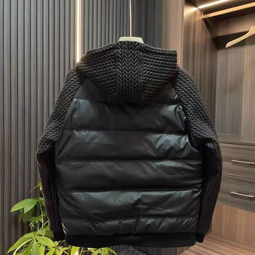 Men's Hooded Cotton Jacket - Trendy Autumn/Winter Lightweight Versatile Couple Style Patchwork Short Coat