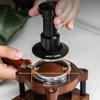 51/53/58.35mm Coffee Impact Tamper Powder Press Threaded Bottom Constant Pressure Rotating Espresso Tamping Hammer Coffee Tool