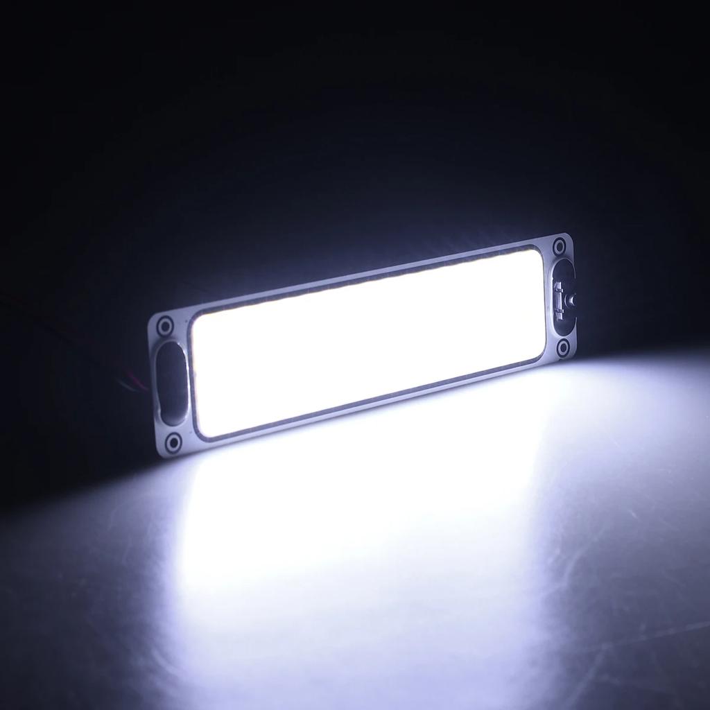 12-24 В автомобильный светодиодный светильник для чтения, ночная полоса света, неоновые огни, автомобильный потолочный светильник с выключателем, светодиодные фонари для транспортных средств