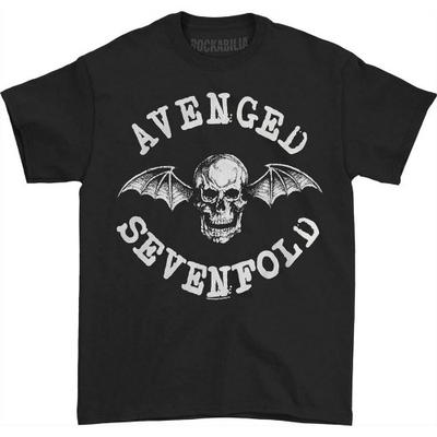 Avenged Sevenfold Классическая хлопковая футболка унисекс для взрослых Death Bat