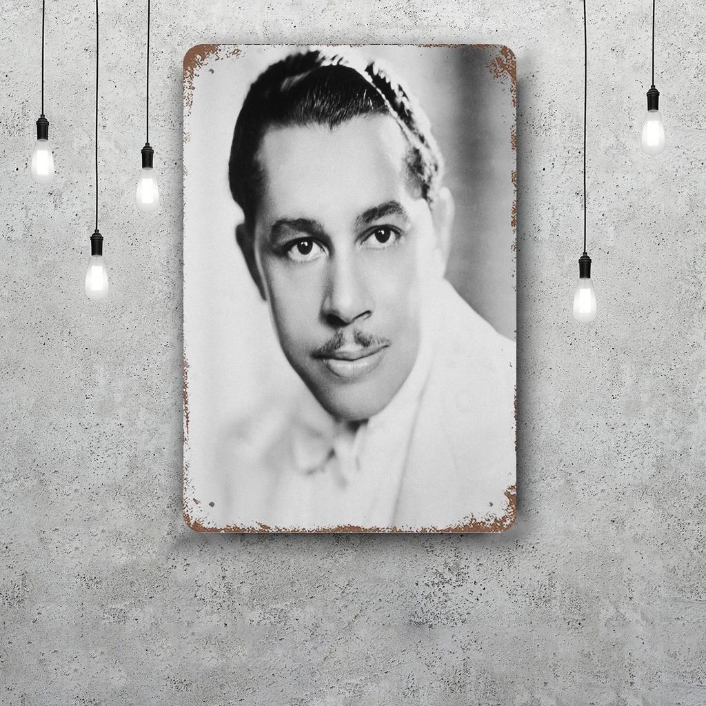 Cab Calloway Vintage Tin Sign Home Decor Wall Decor Art Wall Mural Room Decoration Decor Retro Metal Sign Plate Bar Posters
