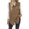 Spring and Autumn Women's Waistcoat, Lapel Cardigan, Casual Commuting Women's Vest