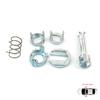 BDP14 Door Lock Barrel Cylinder Repair Kit Left or Right for BMW 3 E46 323i 325i 328i 330i M3 1998-2007 51218244049 51218244050