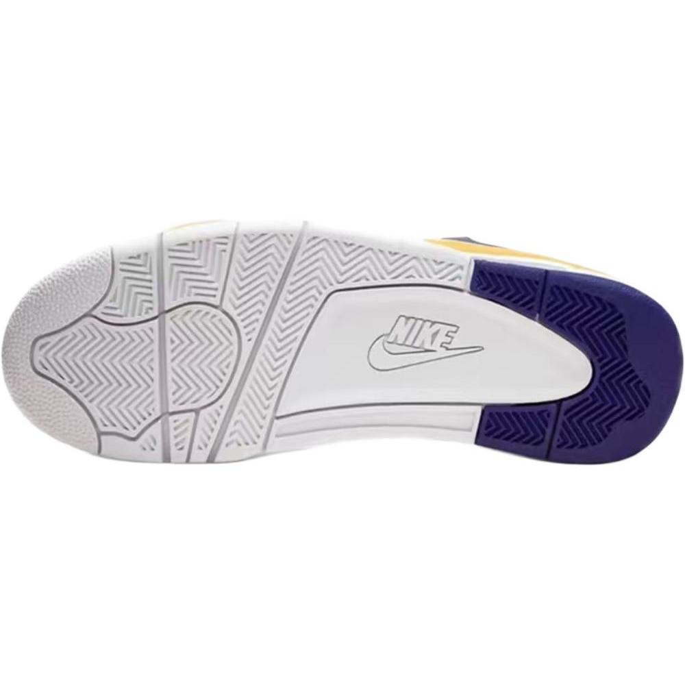 Nike Flight Legacy Landscape Chapter Амортизация, Износостойкие Средние Винтажные Баскетбольные Кроссовки Мужские Черно-Белые BQ4212-102(Команда818-)