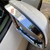 Для Toyota 4Runner 2014-2024 Накладка-козырек от дождя на боковое зеркало 2 шт.