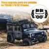 7в1 Для 1/18 Для TRX4M RC Автомобиль Модернизации Латунная Рулевая Тяга Крышки Кастора Автомобиля Крышка Дифференциала Детали L1G3