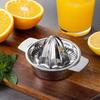 Manual Juicer Lemon Orange Squeezer Portable Hand Press Stainless Steel Citrus Juicer for Home Kitchen