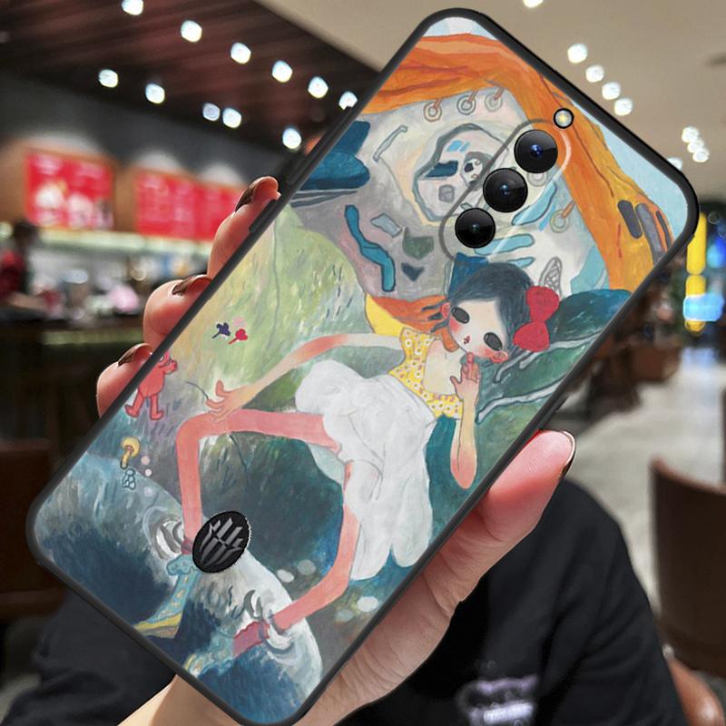 Мультяшный Эстетичный Чехол Aya Takano для ZTE Nubia Red Magic 8S 9S 10S 8 9 10 Pro Plus 6S 7S 6 7 Pro 5G 6R 11 Pro Plus