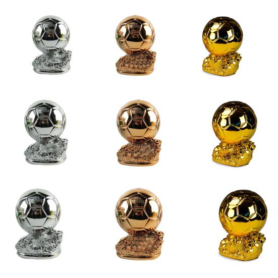 Прочная рука трофея Золотого шара шлифовка гладкой поверхности декоративной