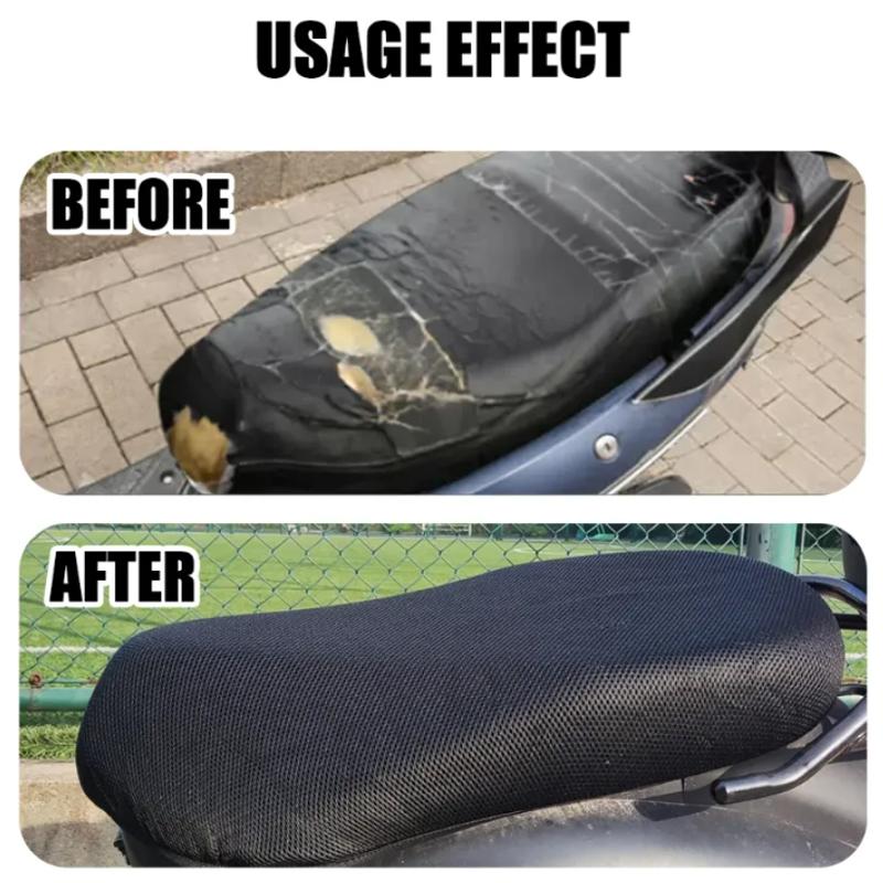Летняя прохладная 3D сетка Чехол-подушка на сиденье мотоцикла Дышащие чехлы на сиденье скутера Противоскользящий чехол Защитная накладка на сиденье мотоцикла