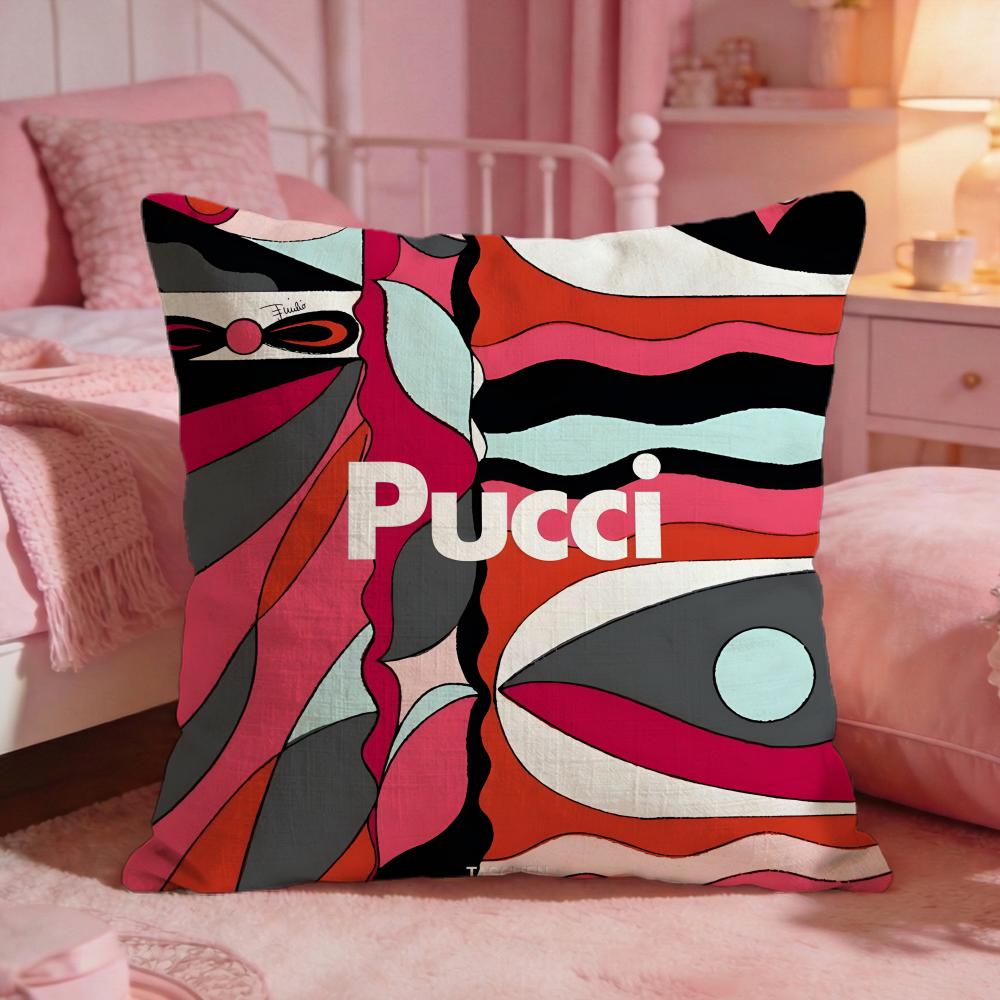 EEMILIO PPUCCIs Brand Cushion Cover Premium Comfort Reversible Pillow Cove Two In One Design For Any Room Car Interior