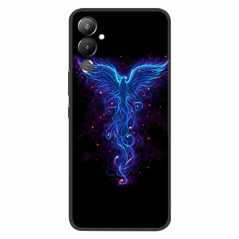 For Tecno Pova 4 Case Pova4 TPU Wolf Cat Marble Silicone Bumper Cover for Tecno Pova 4 Phone Case 6.82 inch 2022 Soft Cover