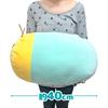 Nyakki Mochimochi Plush Toy GJ12R Anime Character Official Goods Approx. 40cm (Wink)