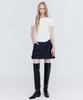 Bundercammer Cotton Cargo Mini Skirt_Charcoal