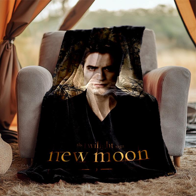 Edward Cullen Flannel Blanket Soft Warm All-Season Throw, Design for Camping, Car Travel, Hiking Sofa, Bed, Office Perfect Gift for Parties