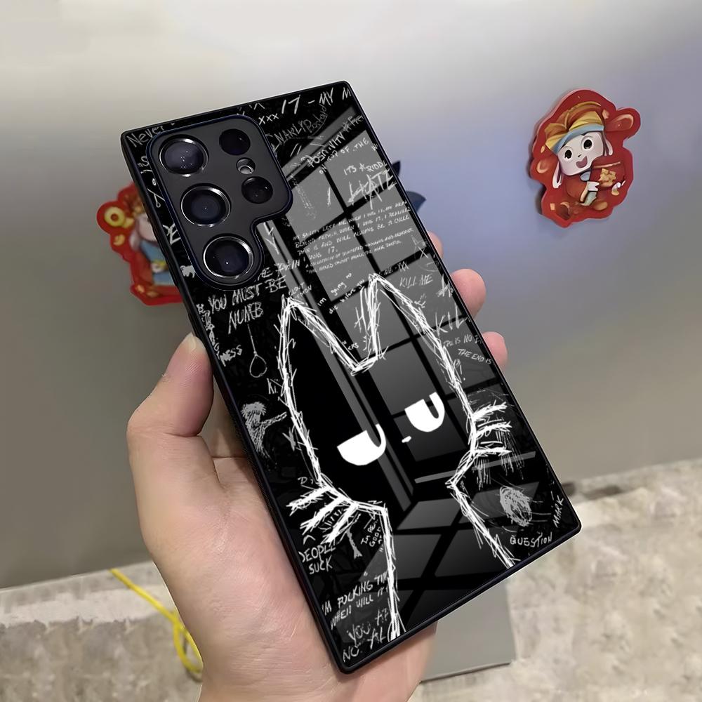 Чехол для телефона O-Omori Game для Samsung S26 S25 Ultra S23 S22 S24 S20 Fe S21 Plus A54 A53 A16 Стеклянная крышка