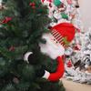 Hugging Santa Claus Snowman Plush Christmas Tree Ornament Holiday Decor Atmosphere Arrangement