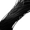 Wholesale 10 Meter Waxed Cotton Beading Cord Rope 2mm For Bracelet And Necklace Black