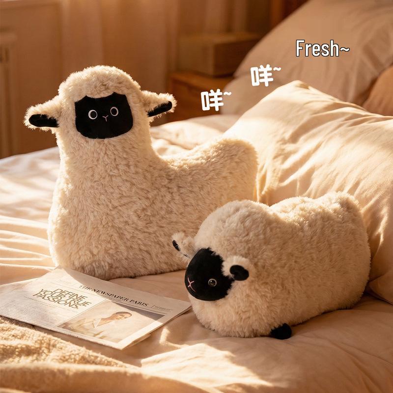 Милая подушка-овечка: Подушка для поясницы и для дневного сна в офисе на диван