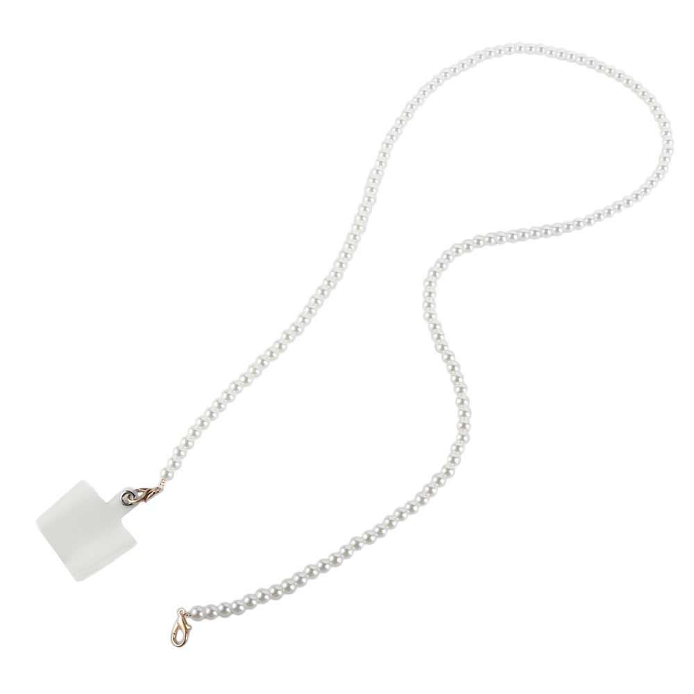 8MM Pearl Pearl Crossbody Cellphone Lanyard  Phone Case Accessories