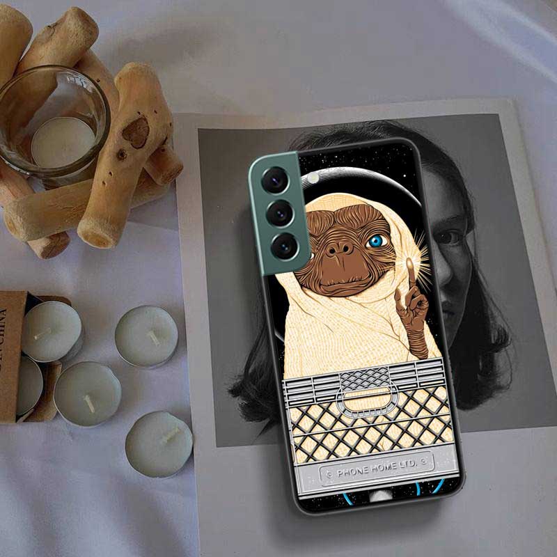 E.T. the Extra-Terrestrial Phone Case For Samsung Galaxy S22 S25 Ultra S21 S10 Plus S26 Edge S20 S23 S24 FE Cover Silicone S