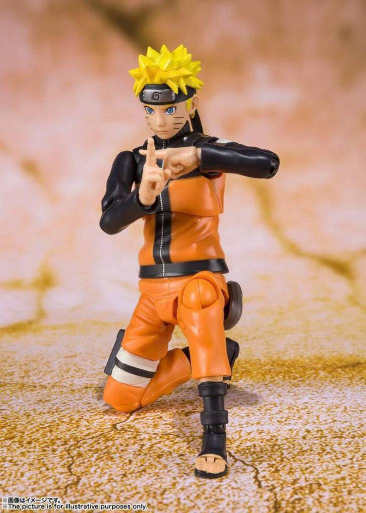 TAMASHII NATIONS NARUTO Shippuden Uzumaki Naruto 140 мм окрашенная подвижная фигурка SHFiguarts [ЛУЧШИЙ ВЫБОР] Прибл.. ПВХ и АБС