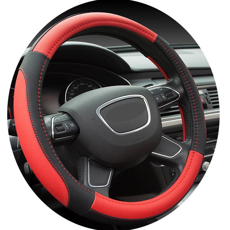 Элегантный чехол на руль автомобиля класса люкс — модный, без запаха, комфортный в любое время года