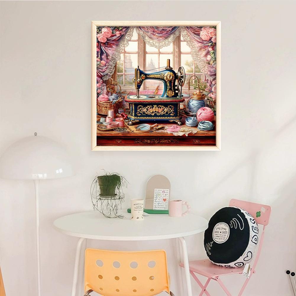 Полный комплект для вышивки крестом из эко-хлопка 11CT Printed Flower Art