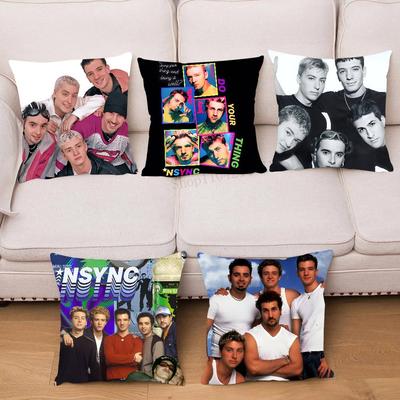 Группа Nsync Наволочка Квадратная Подушка Спальня Диван Отдых Комфорт Подушка Автомобиль Гостиная Домашний Декор