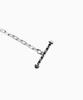 Valik [925 Silver] No.05 Signature Two-Way Toggle Bar Chain Bracelet [S]