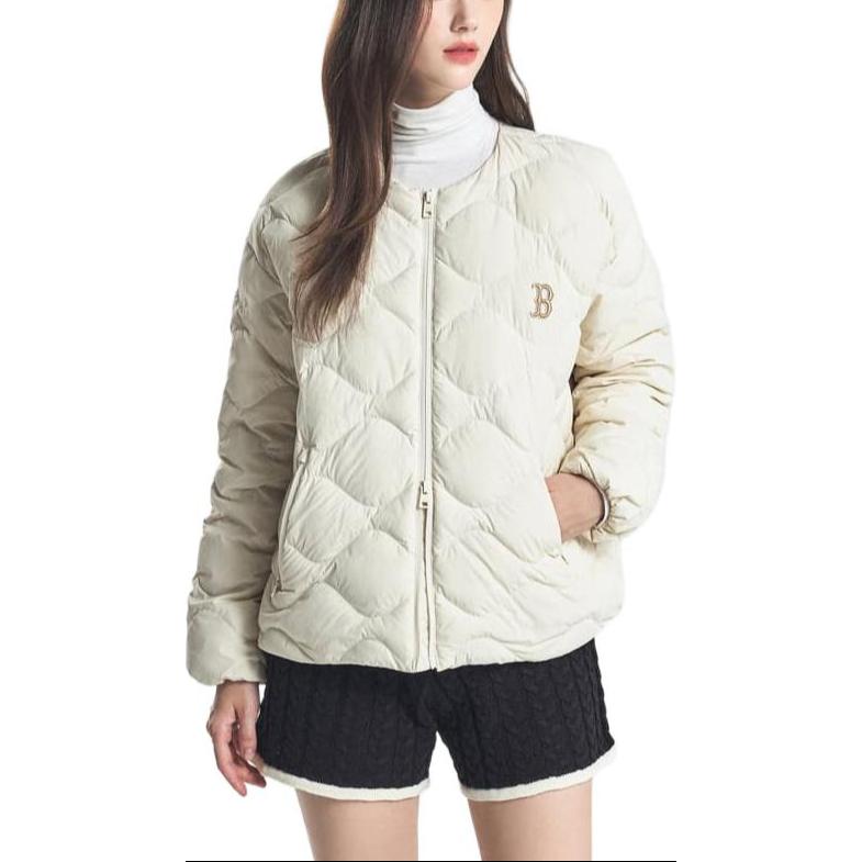 MLB BOSTON REDSOX Down Jacket Unisex Ecru 3ADJB0146-43CRD