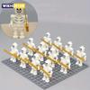 Skeleton Soldiers, Building Blocks, People, Halloween Figures, Mini Building Blocks, Ninja Bone People, Army Skeleton Corps