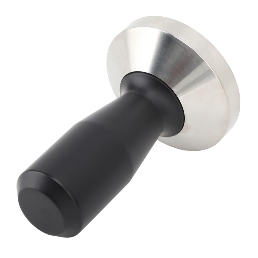 58 мм Темпер для кофе Эргономичная ручка Нержавеющая сталь Портафильтр Аксессуар-темпер для кофемашины Черный